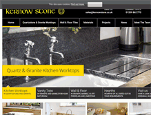 Tablet Screenshot of granite-worktops-cornwall.co.uk